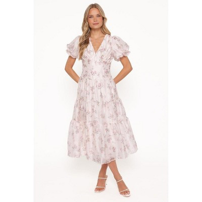 Jocelyn Maxi Dress - Ivory/Pink Floral S | Target