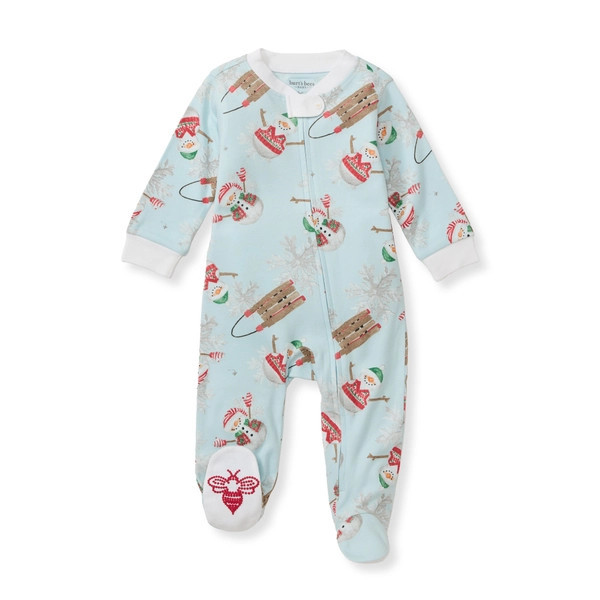 Snow Day Organic Cotton Pajamas | Burts Bees Baby
