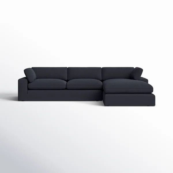Asher 2 - Piece Upholstered Chaise Sectional | Wayfair North America