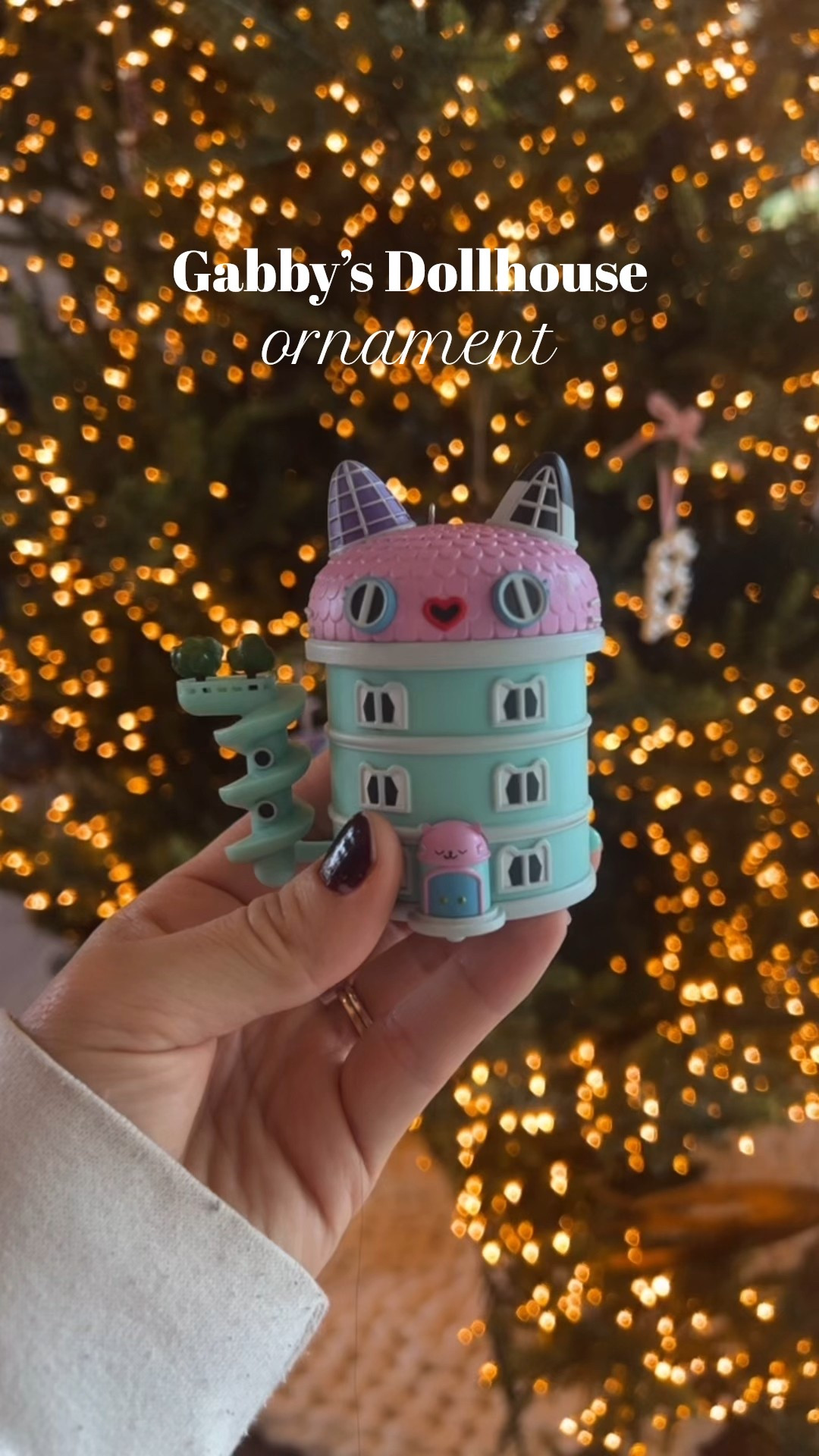 The absolutely cutest little ornament for any Gabby‘s dollhouse lovers out there! This is the perfect keepsake ornament for any little girl or little boy who is obsessed with Gabby‘s dollhouse!

#LTKHoliday #LTKHome #LTKKids
