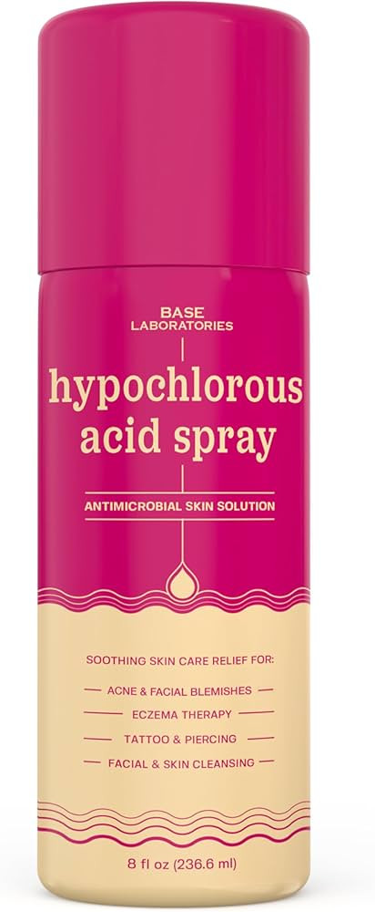 BASE LABORATORIES Hypochlorous Acid Spray for Face & Skin | 8 oz | Magic Facial Spray Daily Skin ... | Amazon (US)
