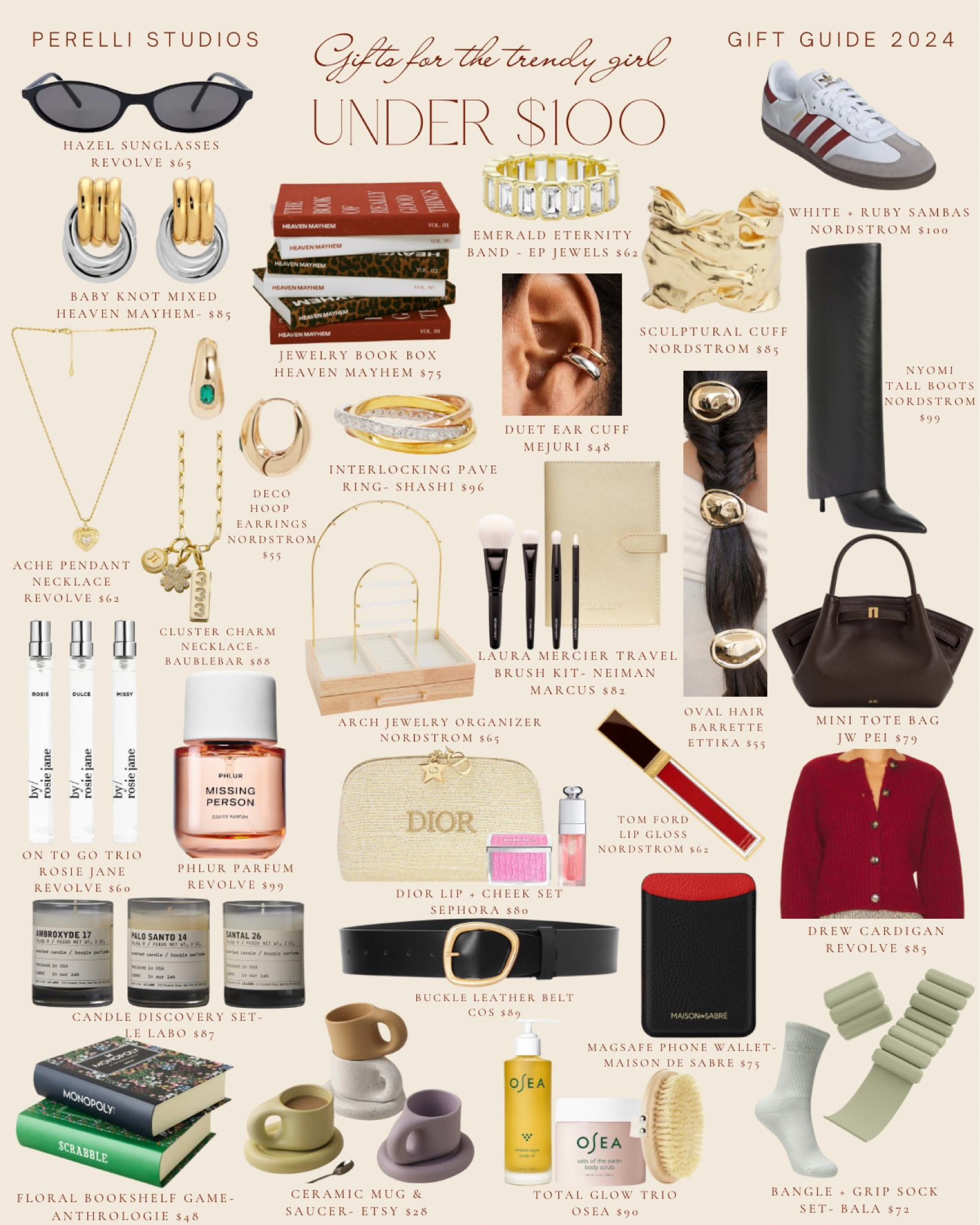 12 days of Gift Guides- Gifts under $100 for the Trendy Girls 💄👜 

#LTKHoliday #LTKGiftGuide #LTKSeasonal