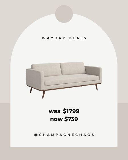Can you believe this WAYDAY deal?! This sofa is over $1000 off! 

Wayfair, wayday, deals, sale, sofa

#LTKsalealert #LTKhome #LTKFind