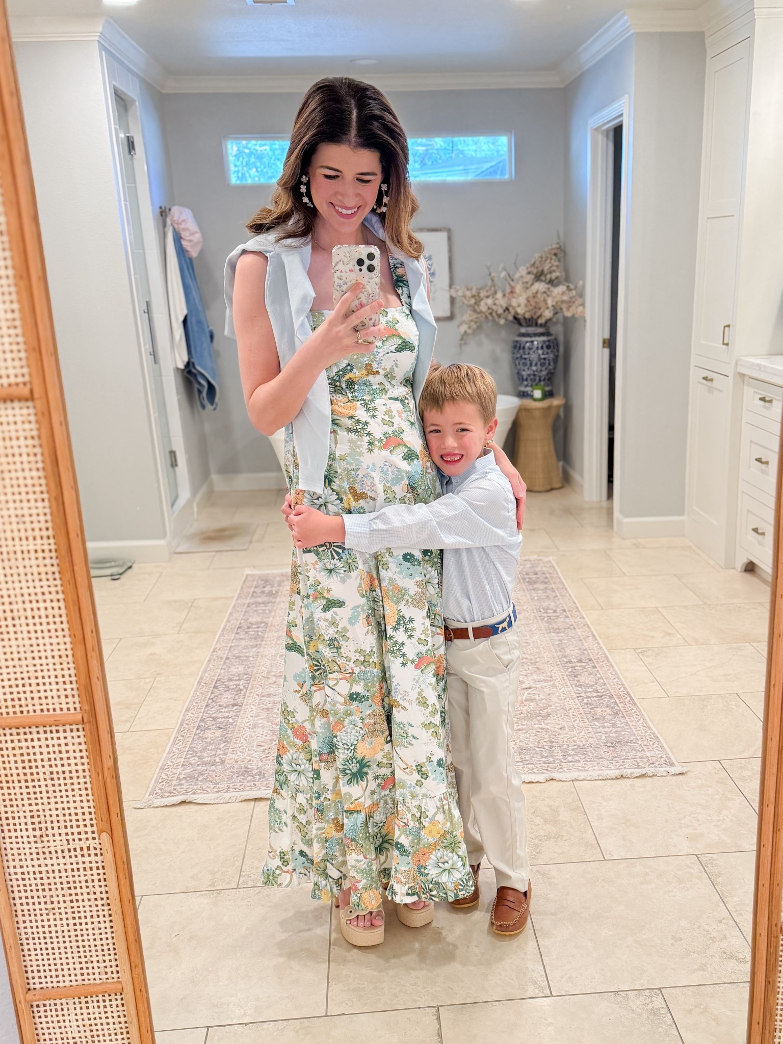I have been counting down to wearing this dress. It’s a favorite and the second I saw it, I knew it was perfect for Easter. Still fully stocked and this gorgeous patten comes in other styles as well! Can’t wait to wear it all spring and summer long!

#LTKootd #LTKSeasonal #LTKPetite