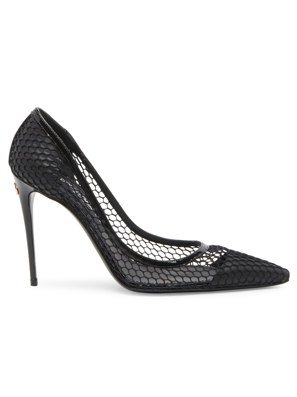 Women's Mesh 105 Fishnet Pumps - Black - Size 11 - Black - Size 11 | Saks Fifth Avenue