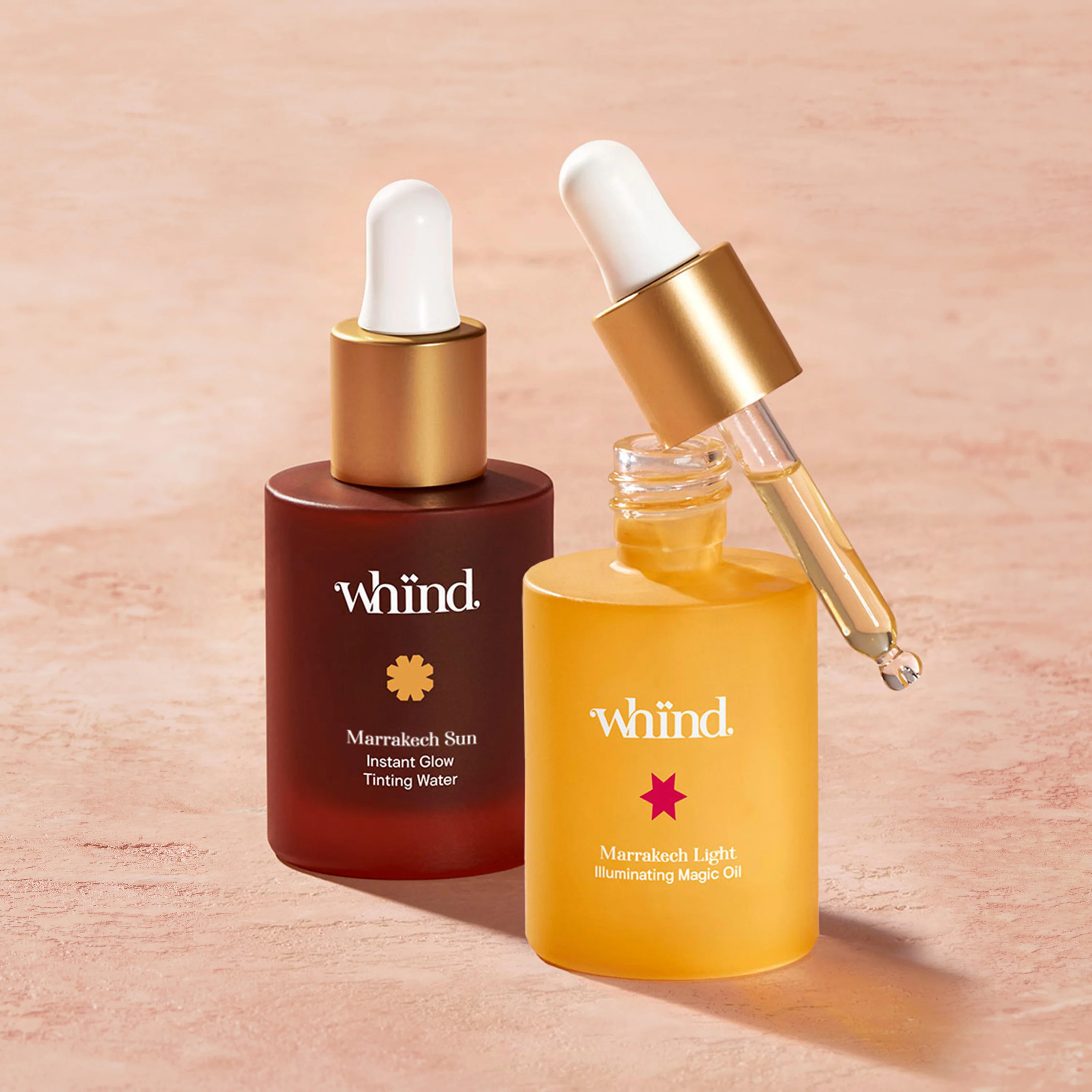 Bronzing Glow Duo | Magic Oil & Tan Drops | whind | Whind