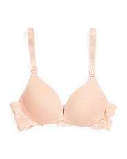 Petite Wire Free Lace Bra | TJ Maxx