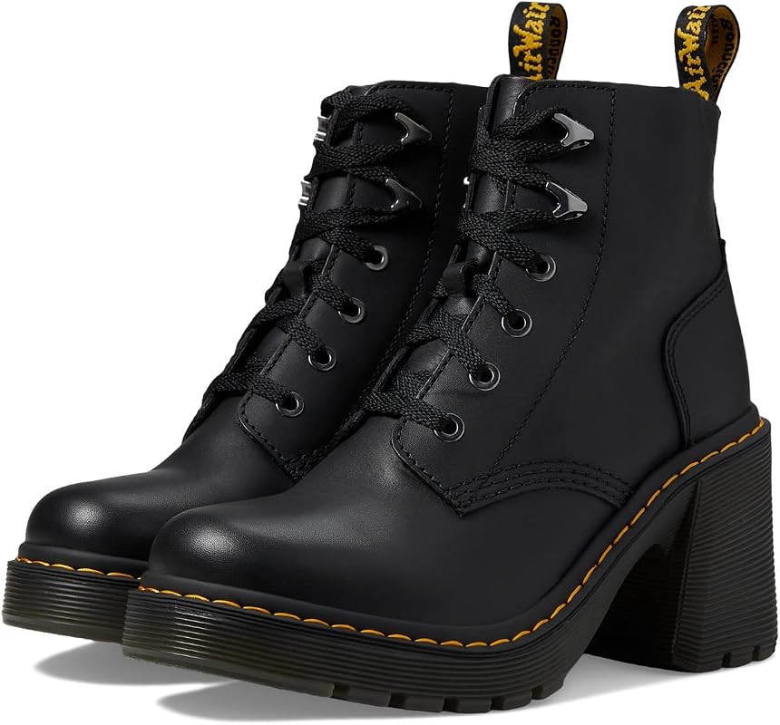 Dr. Martens Women's Jesy 6 Tie Boot Fashion | Amazon (US)