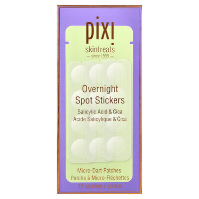 Pixi Beauty, Overnight Spot Stickers, 12 Patches | iHerb