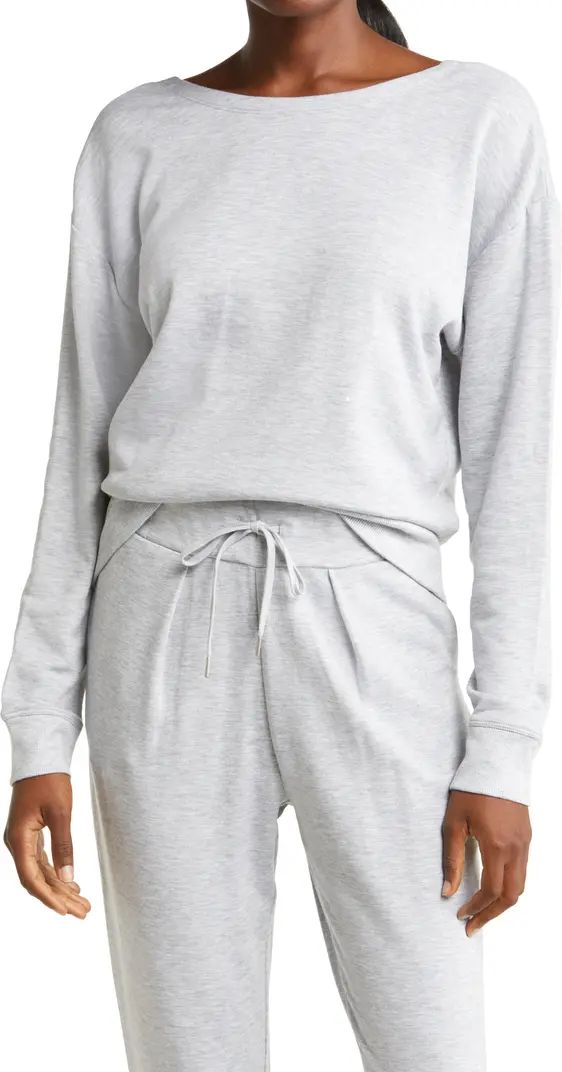 Cozy Twist Pullover Sweatshirt | Nordstrom