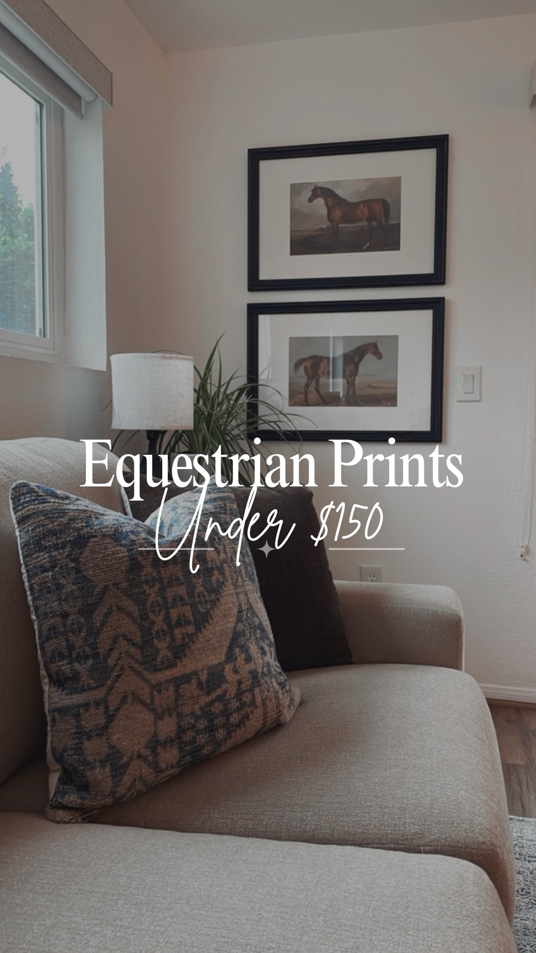 Set of two equestrian style framed horse prints. These are definitely giving Ralph Lauren vibes with the distressed black frames and wide  matting.  

They look more expensive than they actually are! 😍

I’m linking similar options here as well, all under $150!

#LTKHome #LTKdayinmylife #LTKSaleAlert