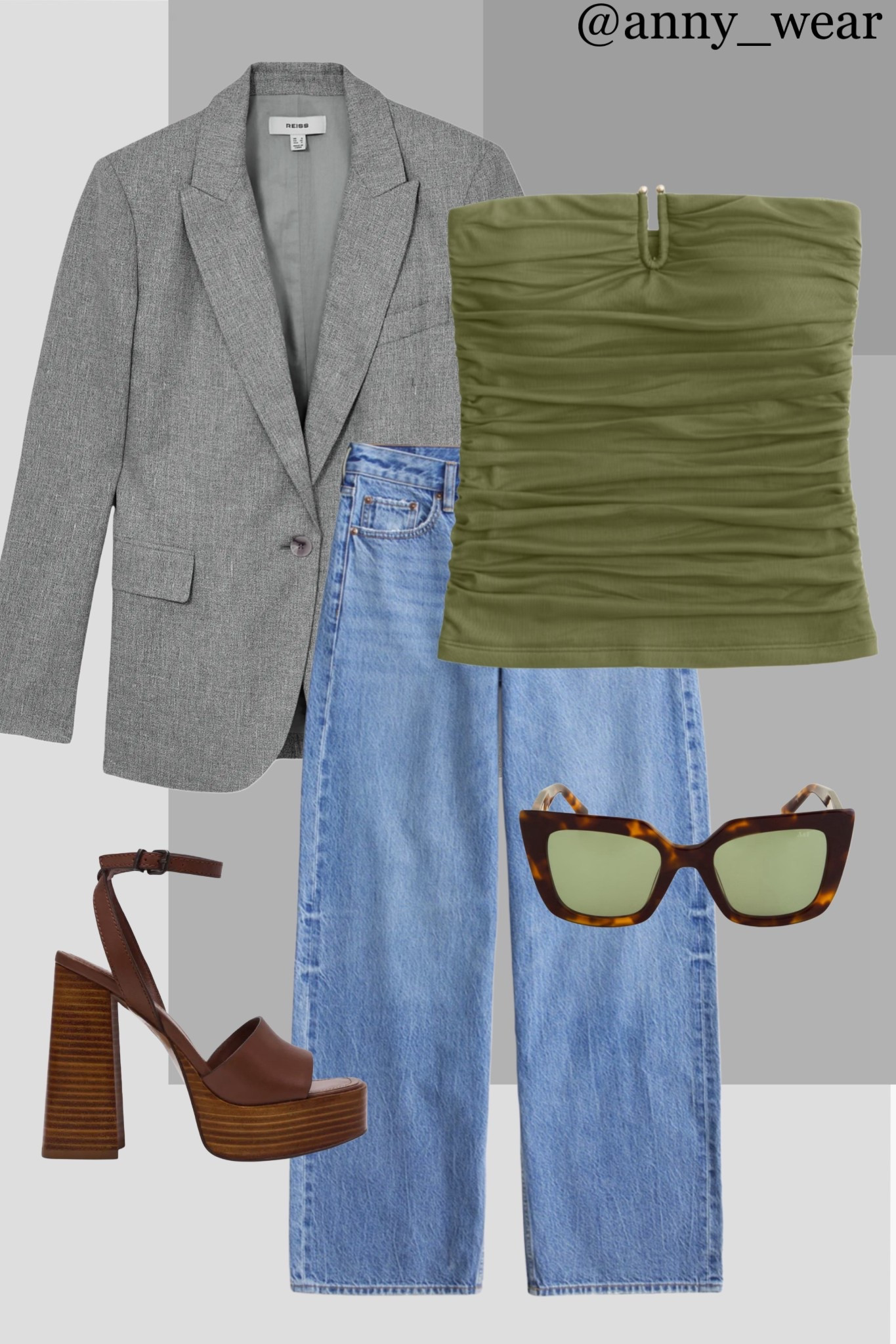 Work outfit 2025 

Green top
Gray blazer 
Brown sandals 
Grey jacket 
capsule wardrobe workwear
work ootd
workwear capsule
winter work outfit
spring office outfits
summer work outfits
smart casual office outfits 
casual office outfits 
smart casual workwear
casual work outfits
office casual 
casual work top
casual workwear 
city break 
womens work outfits
spring casual work outfit 
jeans work outfit 
work pumps 
work wear style 
work wearing 
casual workwear 
work wear style 
сapsule wardrobe spring
casual suit outfit 
teacher outfit 
midsize work outfit 
womens work pants
black work pants 
size 8 influencer
capsule wardrobe 
work lunch outfit 
affordable fashion 
interview outfit 
lunch outfit 
lunch date outfit
Work outfit ideas 
office wear for women 
womens work clothes 
blouses for work
womens work pants 
work skirts for women 
work jacket for women 
corporate outfits
work accessories for women 
work jewelry 
work booties 
womens work bags
blazer outfits
blazers for work 
workwear elegant outfit 
work сapsule wardrobe 
comfortable office shoes 
work tote bag
Tops work tops tank tops revolve top longsleevetop womens tops party tops tunic top blouse work blouse spring blouse wrap top womens blouses silk blouse satin top one shoulder top one shoulder blouse summer tops peplum top  Jeans work outfit shoes to wear with jeans dark jeans Dark wash jeans Dark denim Blazer outfit Double breasted Blazer sweater lady jacket blazer and jeans blazer jacket blazer set blazer with jeans blazer petite black blazer outfit dress with blazer jacket oversized blazer fall jacket jean jacket denim jacket quilted jacket women jackets women jackets womens Mango outfits sunday brunch going out outfits photoshoot outfits dinner date outfit ssense work party outfit zara outfits paris outfit casual wardrobe europe outfits saks 5th avenue new york outfits city street styles new york city ltku over 40 capsule wardrobe popular today summer looks city outfits Abercrombie outfits casual spring outfit classy casual everyday necklace #LTKstyletip #LTKbeauty #LTKU #LTKshoecrush #LTKitbag 

#LTKSeasonal #LTKFindsUnder50 #LTKOver40