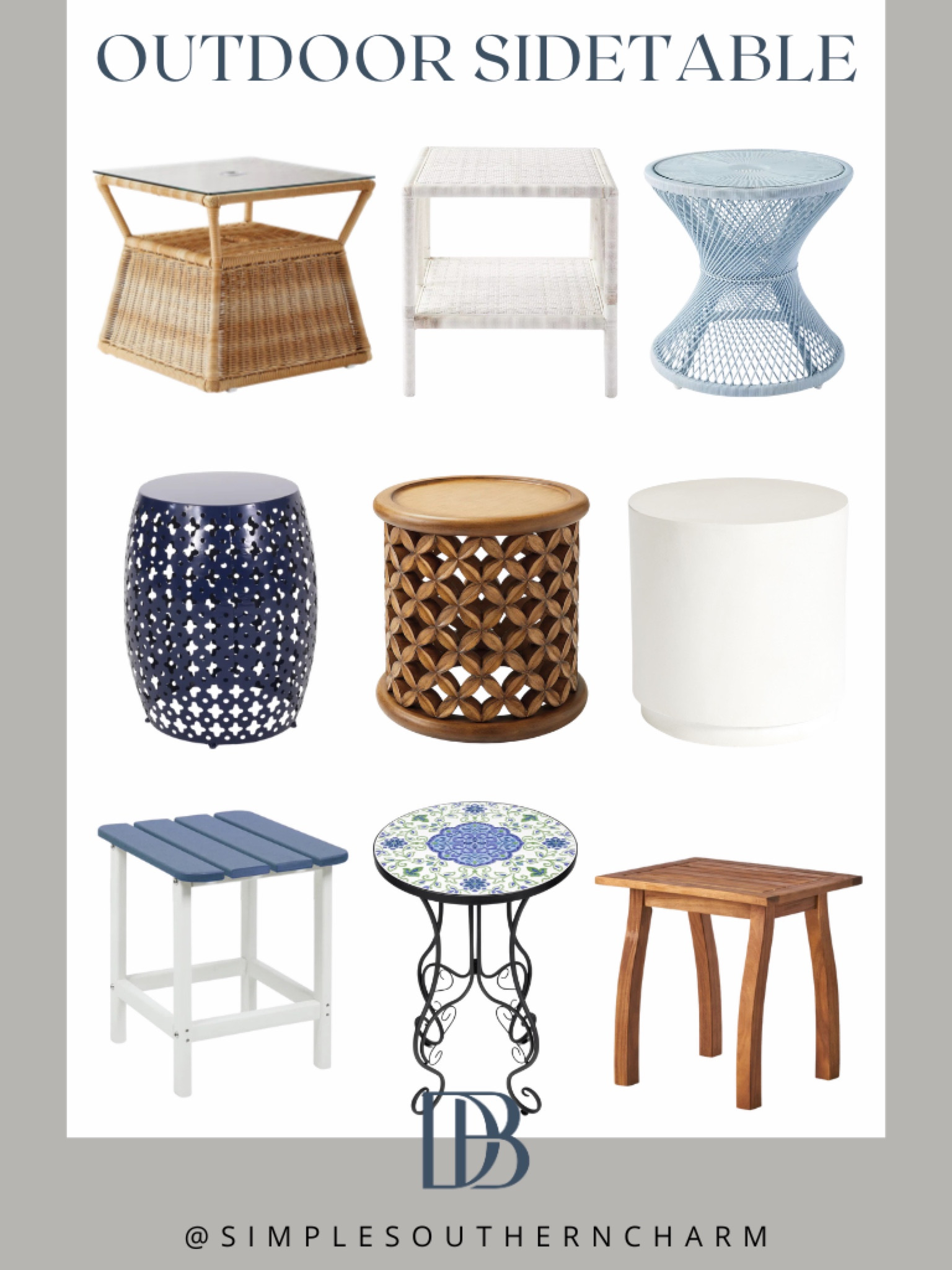 Complete your outdoor oasis with these chic side tables!  #OutdoorDecor #PatioStyle #AlFrescoLiving #SideTables #HomeInspo



#LTKsalealert #LTKhome