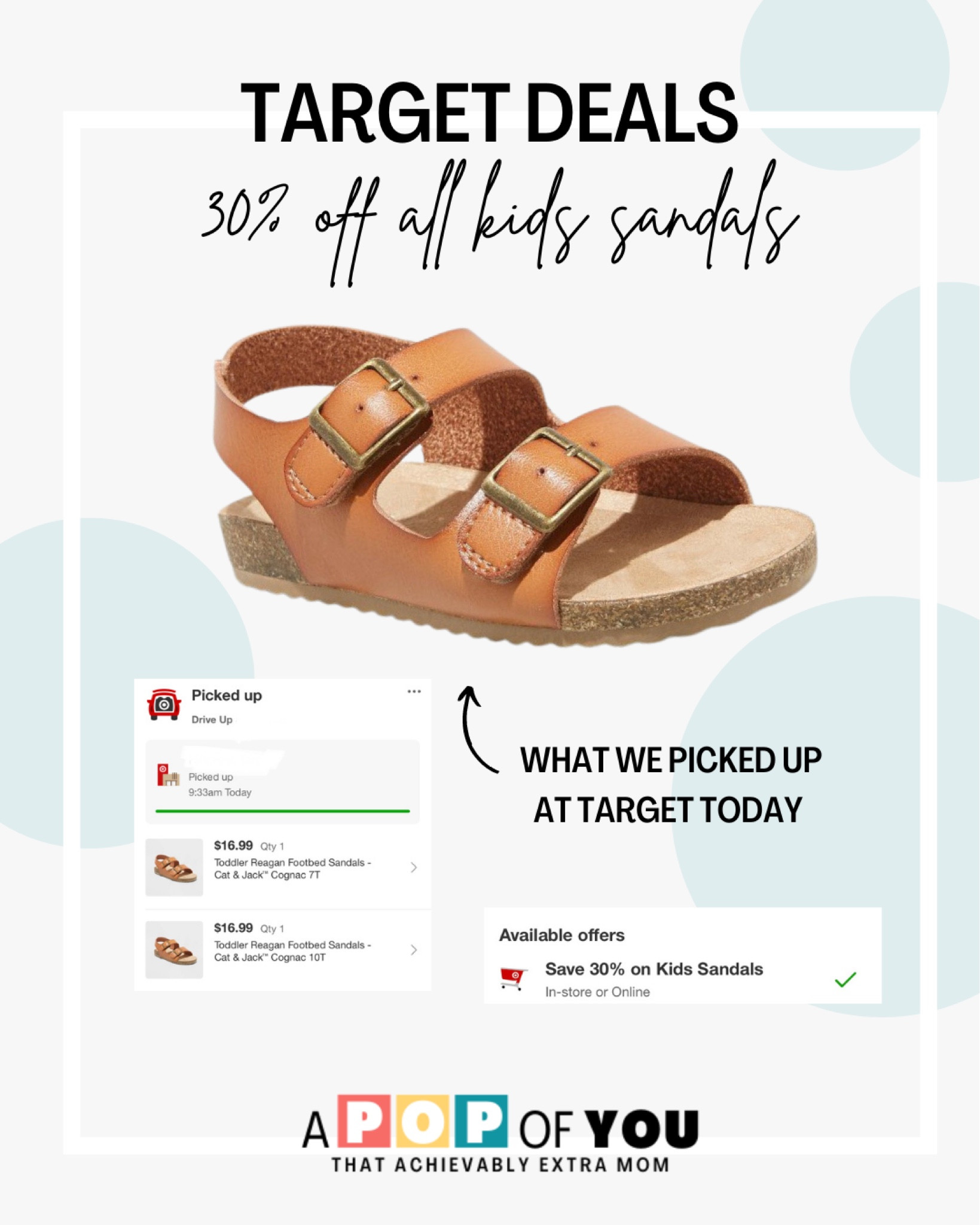 Grabbed these cute little toddler sandals for the girls while Target is having a 30% off kids sandal sale!

They go with everything and are totally unisex. Love a good neutral shoe! 👏🏼 Plus, they are Velcro, so no buckling!

#LTKkids #LTKFind #LTKBacktoSchool