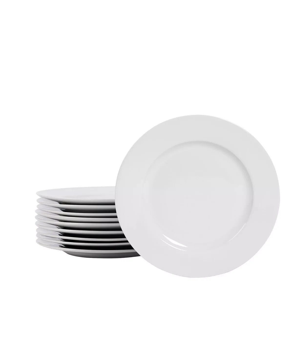 Tabletops Unlimited 263297 Catering 8" Round Salad Plate 10 Piece Set White | eBay US