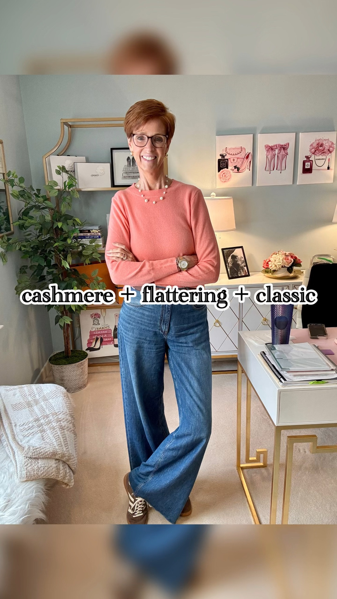 J.Crew cashmere crewneck sweater
Size medium
Soft color, classic fit, and effortless polish—this sweater does it all.

#LTKOver40 #LTKTall #LTKootd