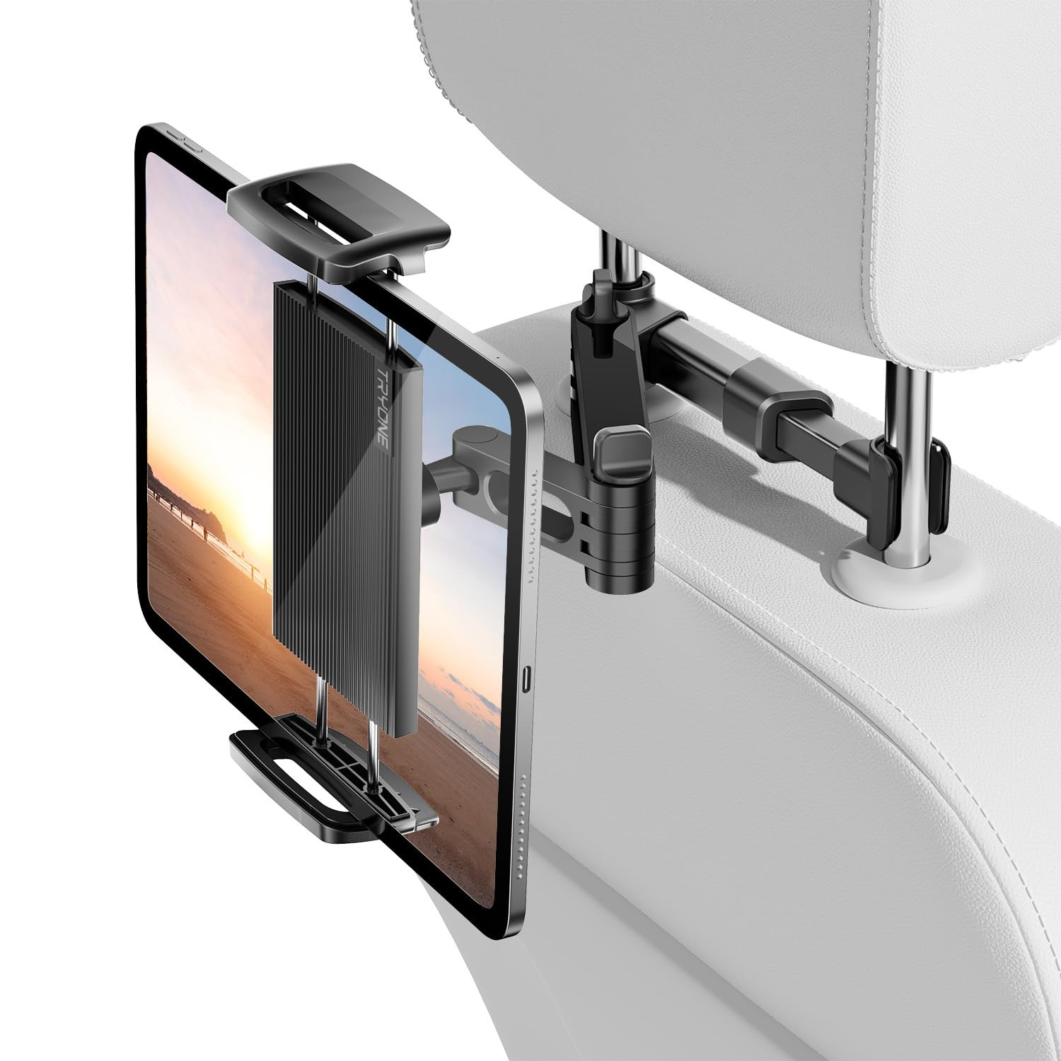 Tryone Car Headrest Tablet Holder Mount Stretchable Backseat Tablets Stand for Kids, Car Seat Mou... | Amazon (US)