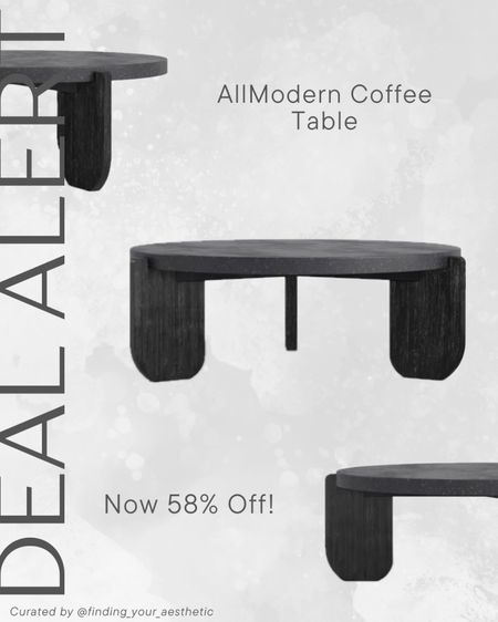 Incredible deal on this AllModern coffee table - 58% off and selling quickly! 

Round coffee table // modern coffee table // coffee table for apartment // coffee table for living room // wayfair sale

#LTKHome #LTKSaleAlert