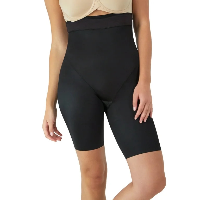 Maidenform Women's Shapewear Cool Comfort Anti-Cellulite Ultra Firm Hi Waist Thigh Slimmer, Style... | Walmart (US)