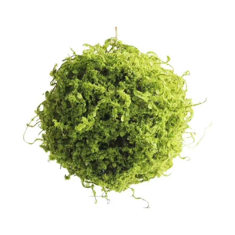 7.8 Inch Decorative Moss Balls, Green Moss Ball Bowl Fillers for Indoor Outdoor Use, Artificial T... | Walmart (US)