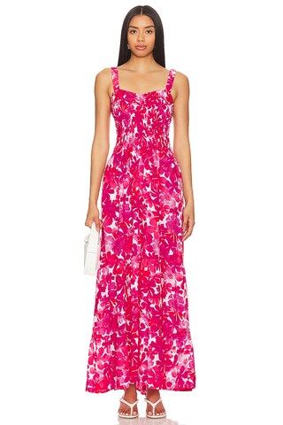 Tiare Hawaii Nirvana Maxi Dress in Fiji Flowers Pink from Revolve.com | Revolve Clothing (Global)