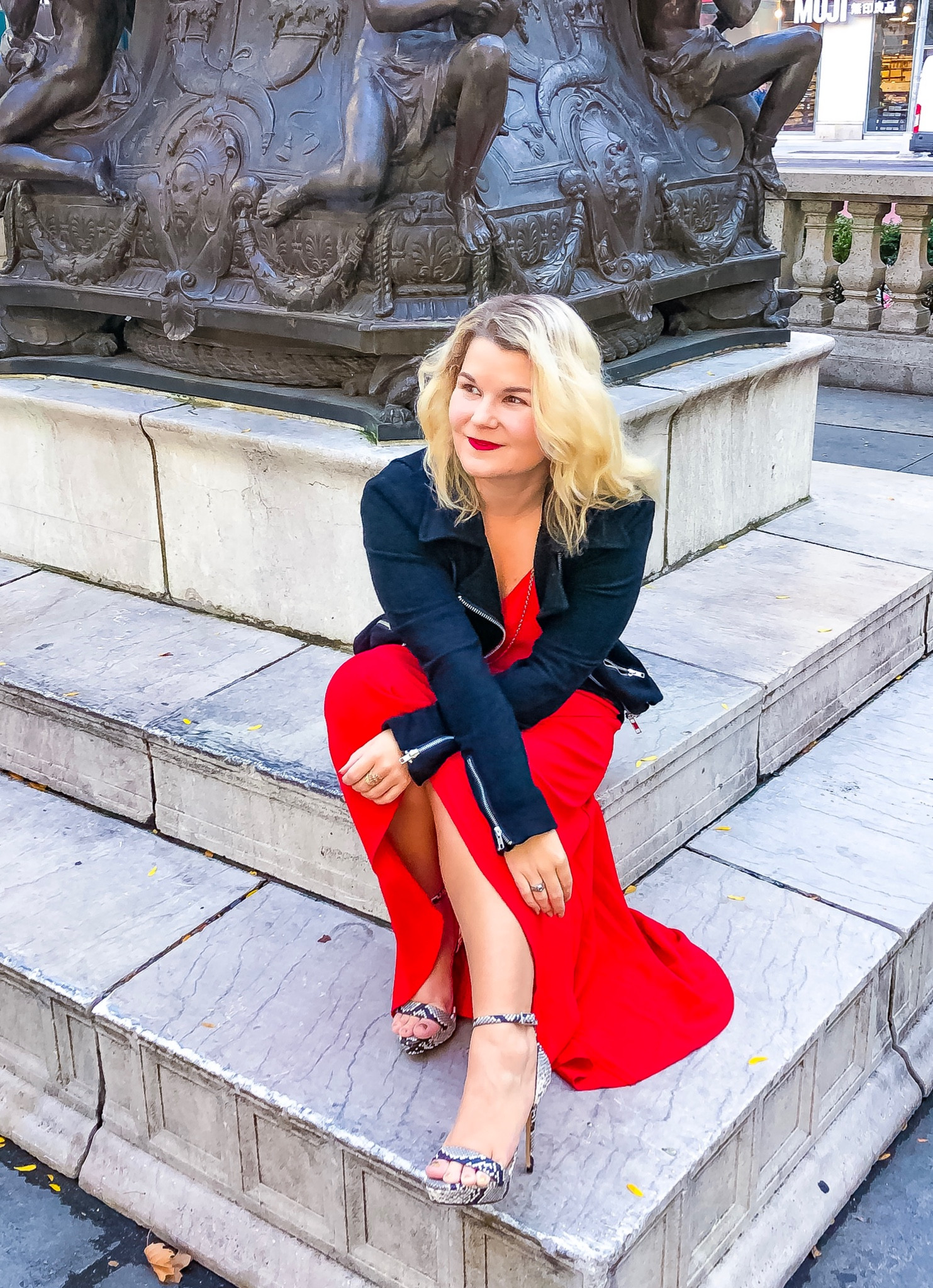 Another outfit from a previous Christmas card. You can still get this red dress at Lulu’s also. 

#LTKGiftGuide #LTKparties #LTKHoliday