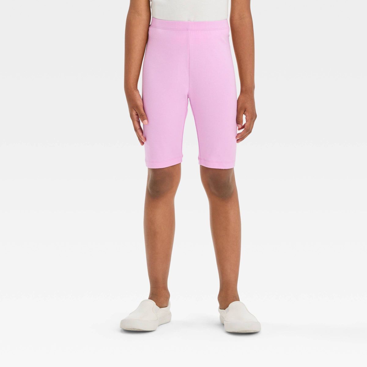 Girls' Bike Shorts - Cat & Jack™ Lavender XS | Target