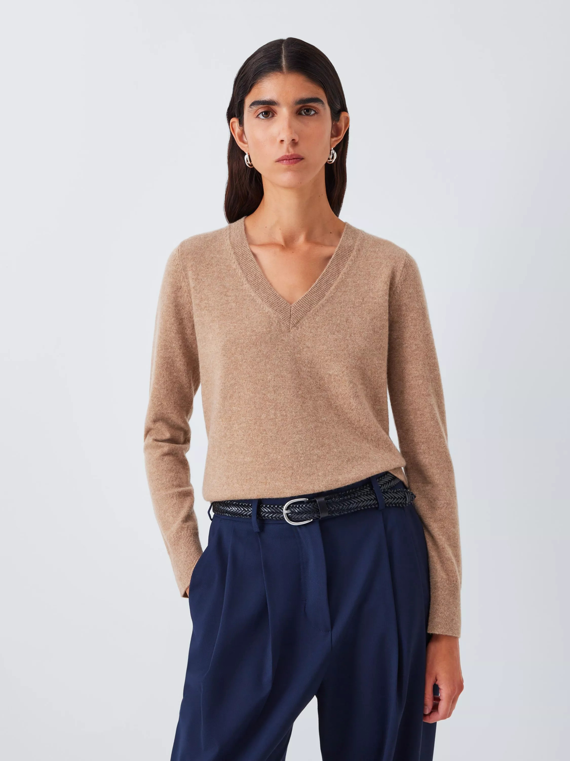 John Lewis Cashmere V-Neck Jumper | John Lewis (UK)