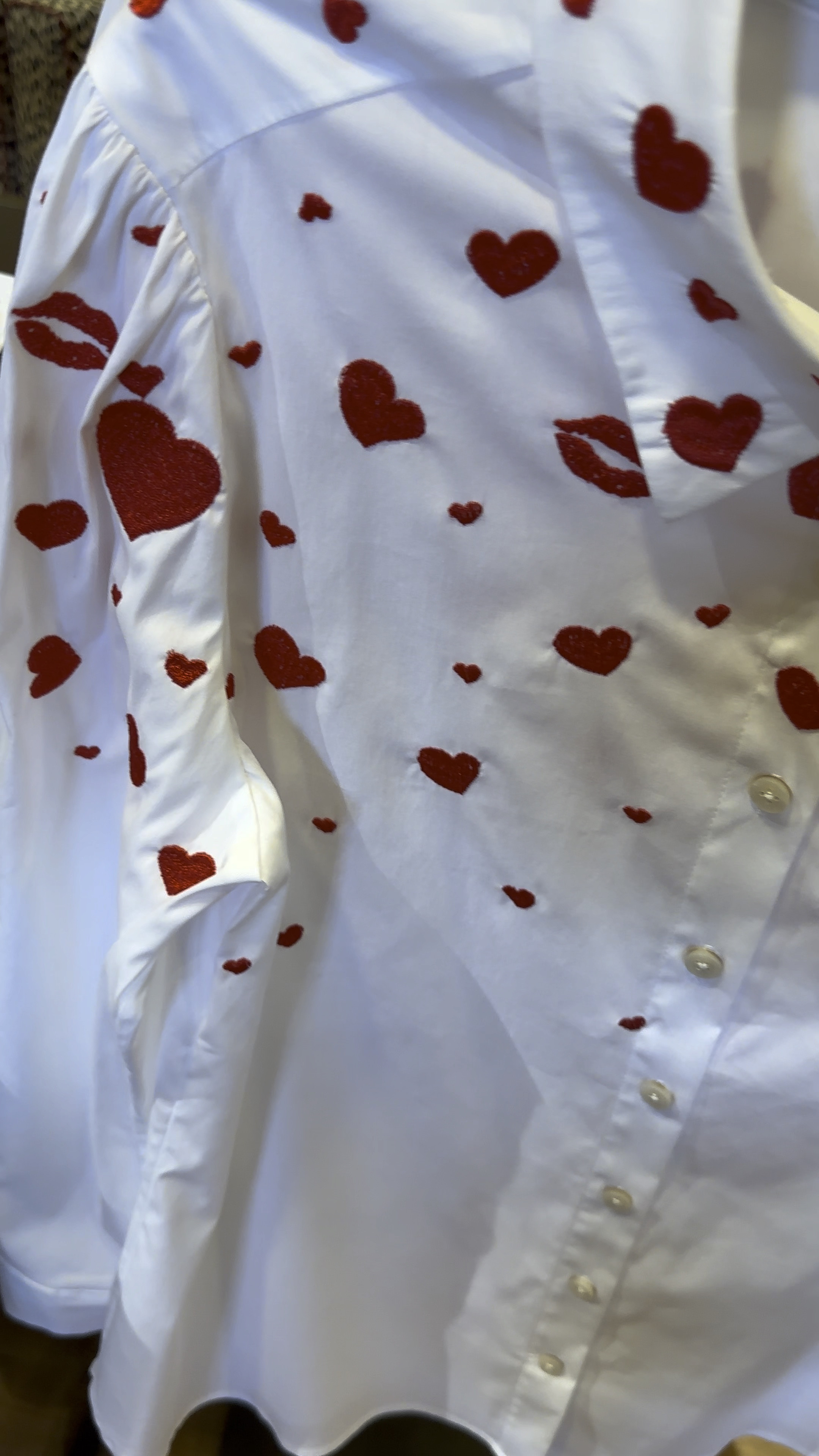 Great quality and beautiful unique embroidery on this shirt at Loft! Valentines Day here we come!  

#LTKSeasonal #LTKparties #LTKstyletip