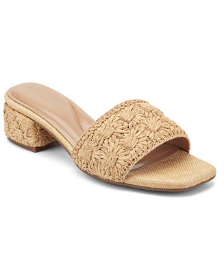 Women's Rosario eFlex Raffia Slip-On Dress Sandals | Macy's