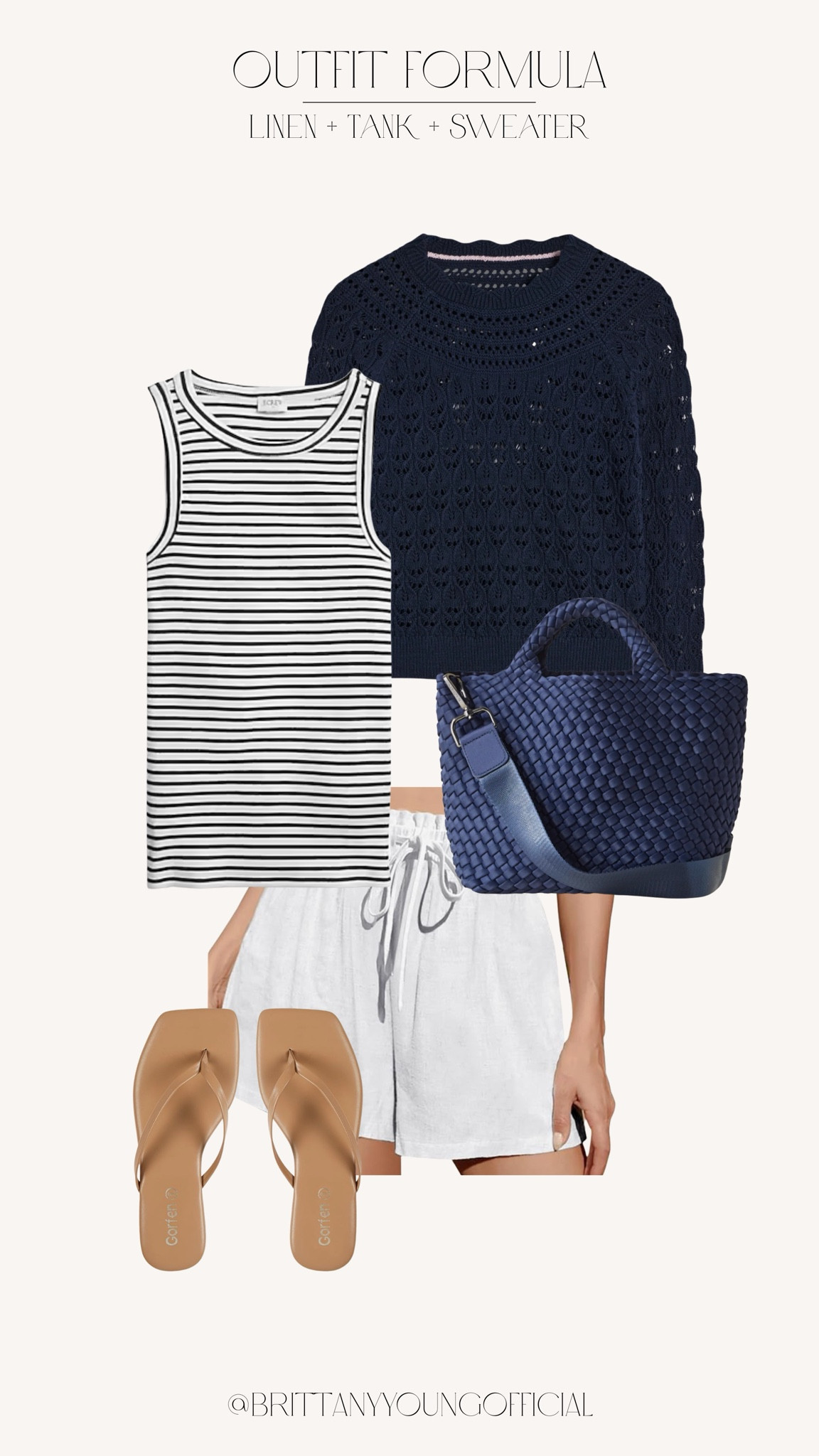 Linen + tank + sweater✨🩵

#LTKStyleTip #LTKTravel #LTKSeasonal