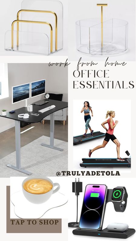 Work from home essentials , a standing desk and walking pad keep us active and healthy 

#LTKFindsUnder100 #LTKActive #LTKHome