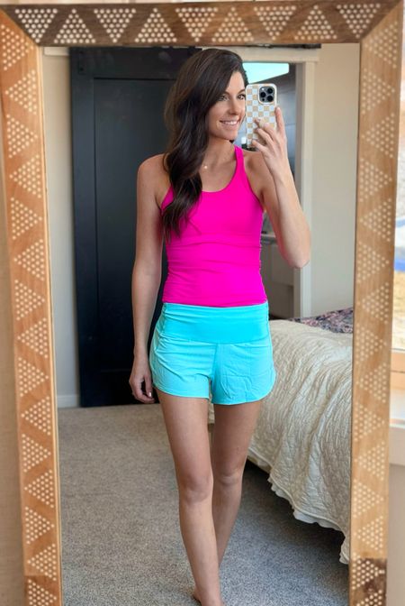 I love the color of this pink top paired with these light blue shorts! Perfect for lounging or working out
#gymoutfit #loungewear #outfitinspo #amazonfinds

#LTKstyletip #LTKfindsunder50 #LTKfitness