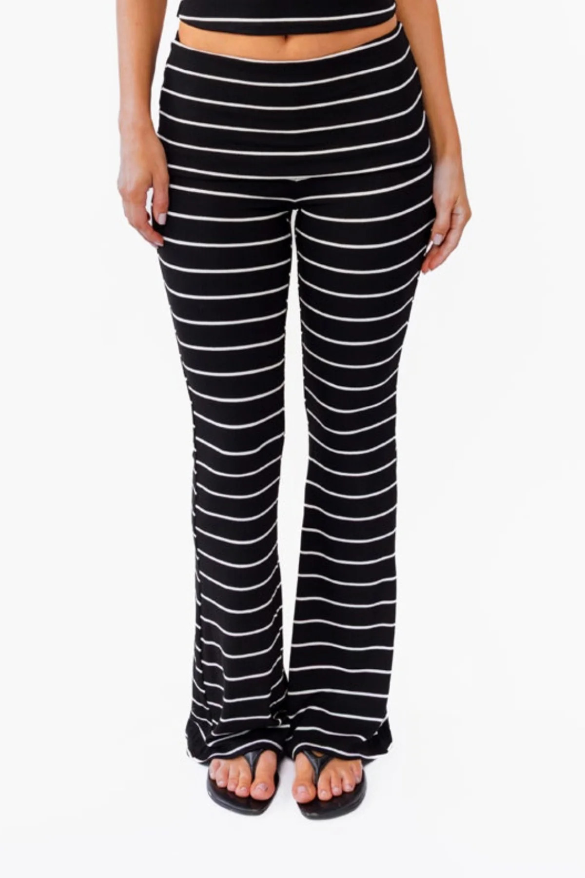 Classic Stripe Flare Pants | Kittenish