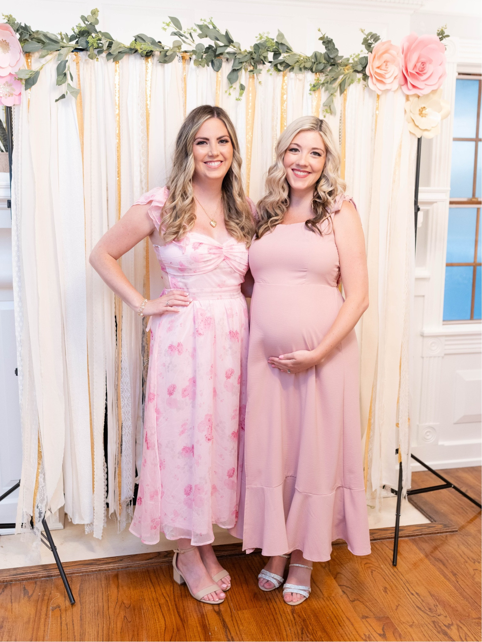 Pink floral dress I wore to my sister’s baby shower! 🩷🎀

#LTKSeasonal #LTKParties #LTKWedding