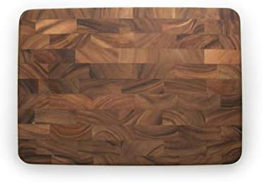 Ironwood Gourmet Large End Grain Prep Station Acacia Wood Cutting Board, 14 x 20-Inch, Brown | Amazon (US)