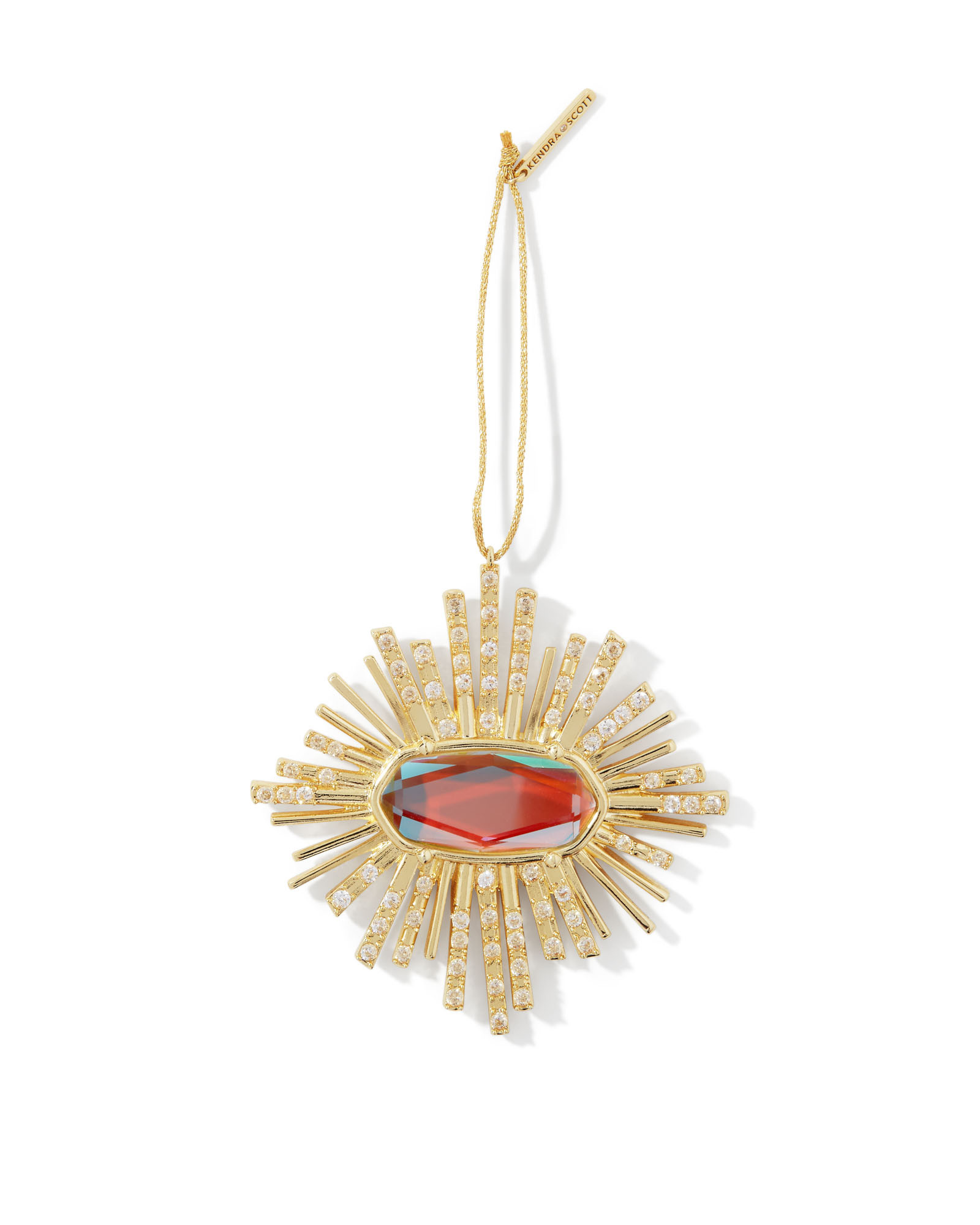 2023 Danielle Sunburst Ornament in Gold | Kendra Scott