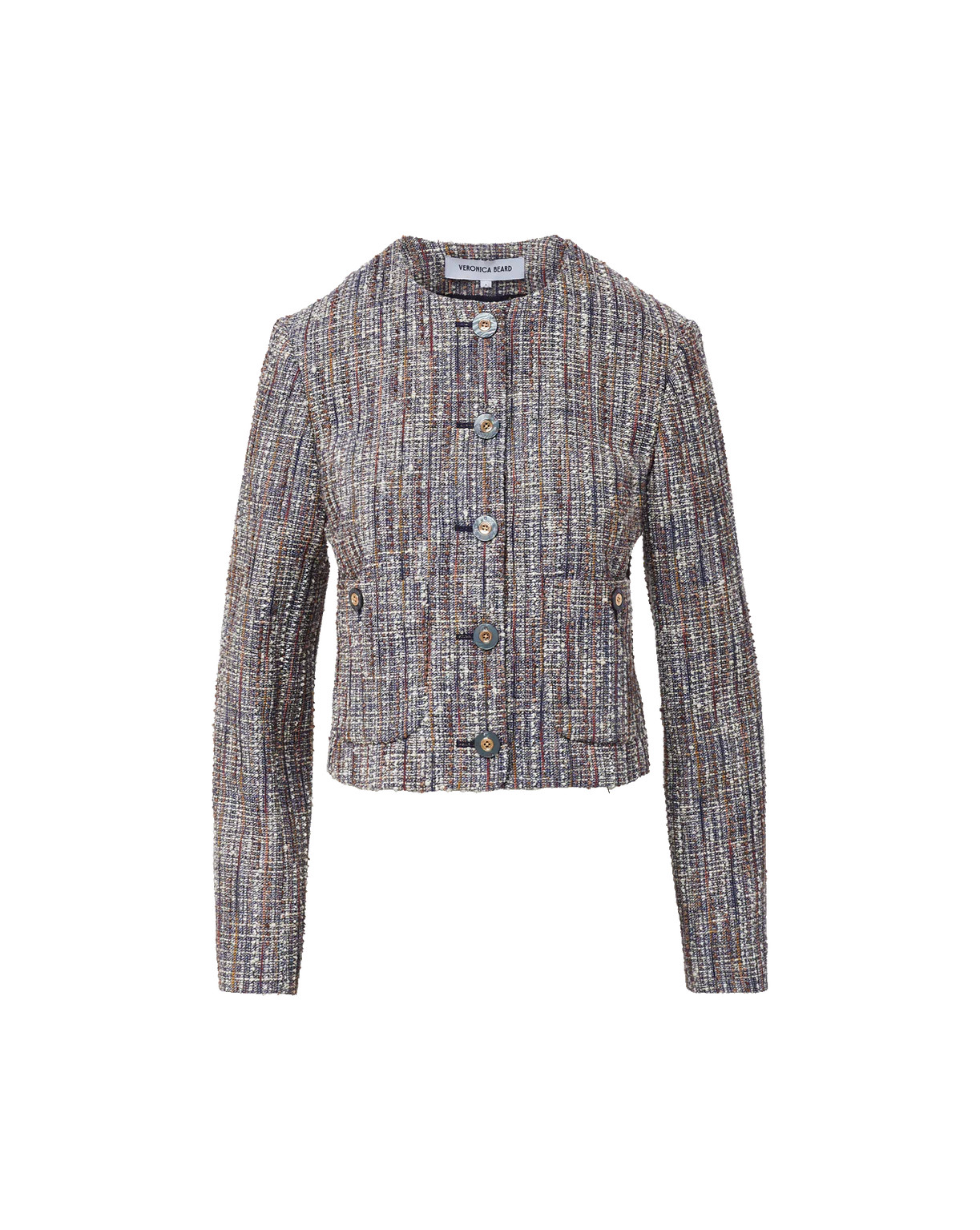 Andrea Cotton Tweed Jacket | Veronica Beard