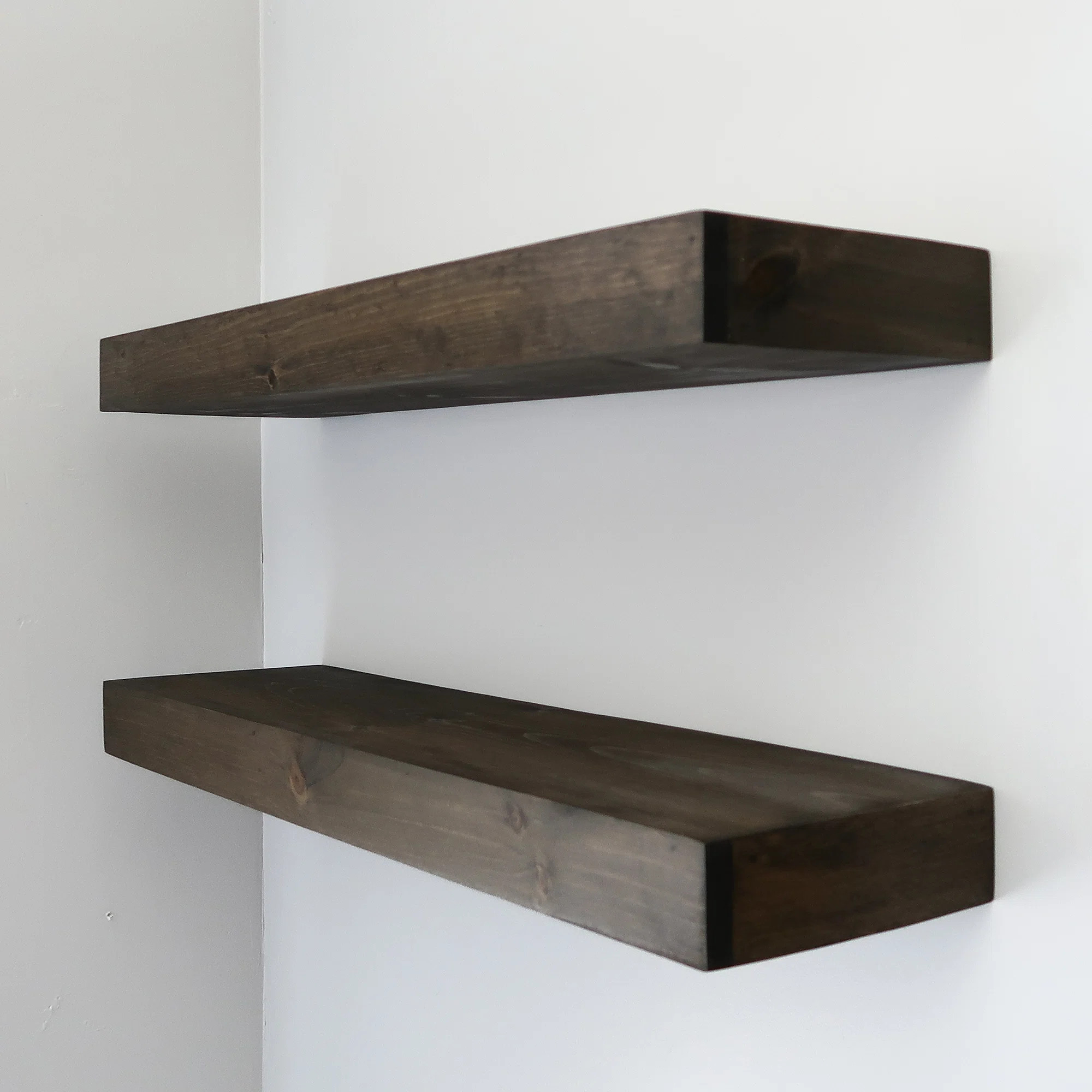 Arzhin Pippi Modern Floating Shelves 3 Inches Thick (Set of 2) | Wayfair North America