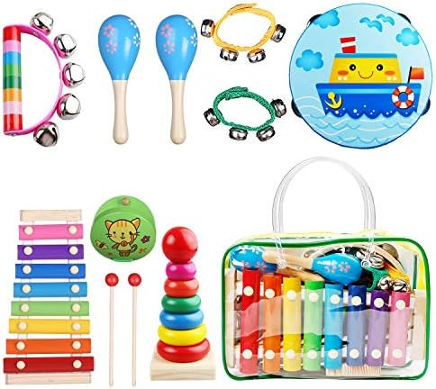 Kids Musical Instruments, Musical Instruments Wood Xylophone for Kids Children, Child Wooden Musi... | Amazon (US)