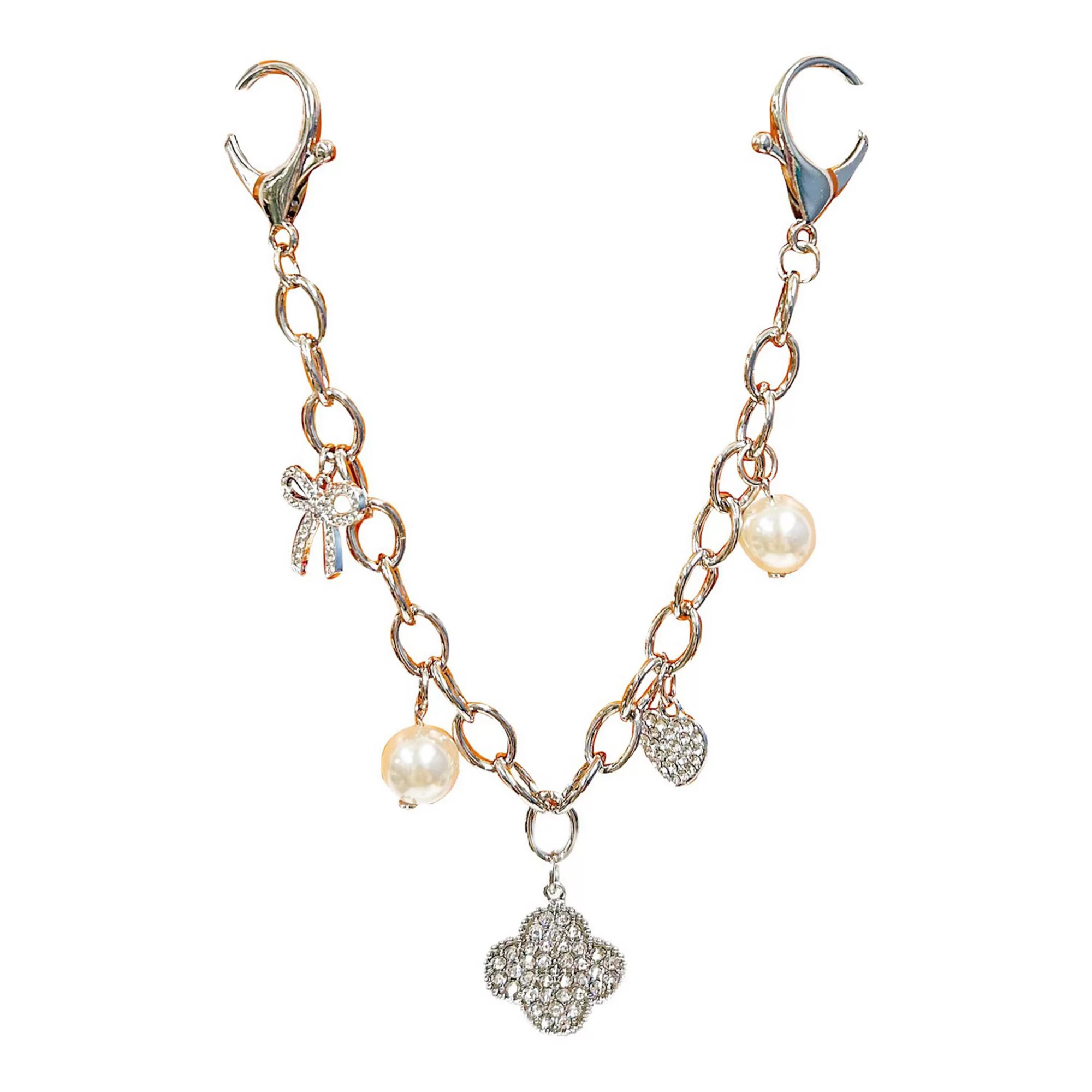 Enchante Pearls and Bows Bag Charm | Kohl's