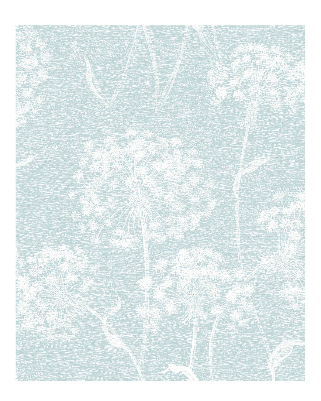 Garvey Light Blue Dandelion Wallpaper | Ruelala