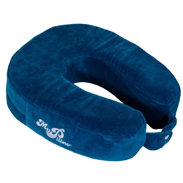 MyPillow U-Neck Travel Pillow - Lake Blue | Walmart (US)