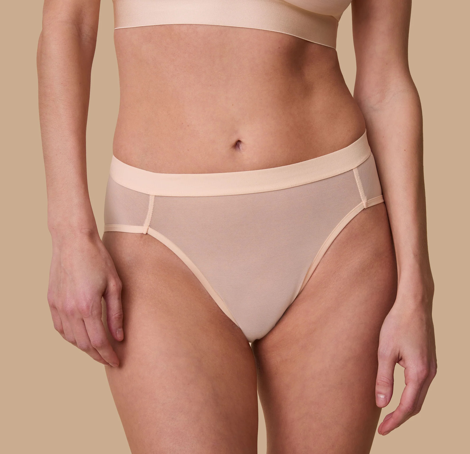 ComfortMesh™ Highwaist Brief | Harper Wilde