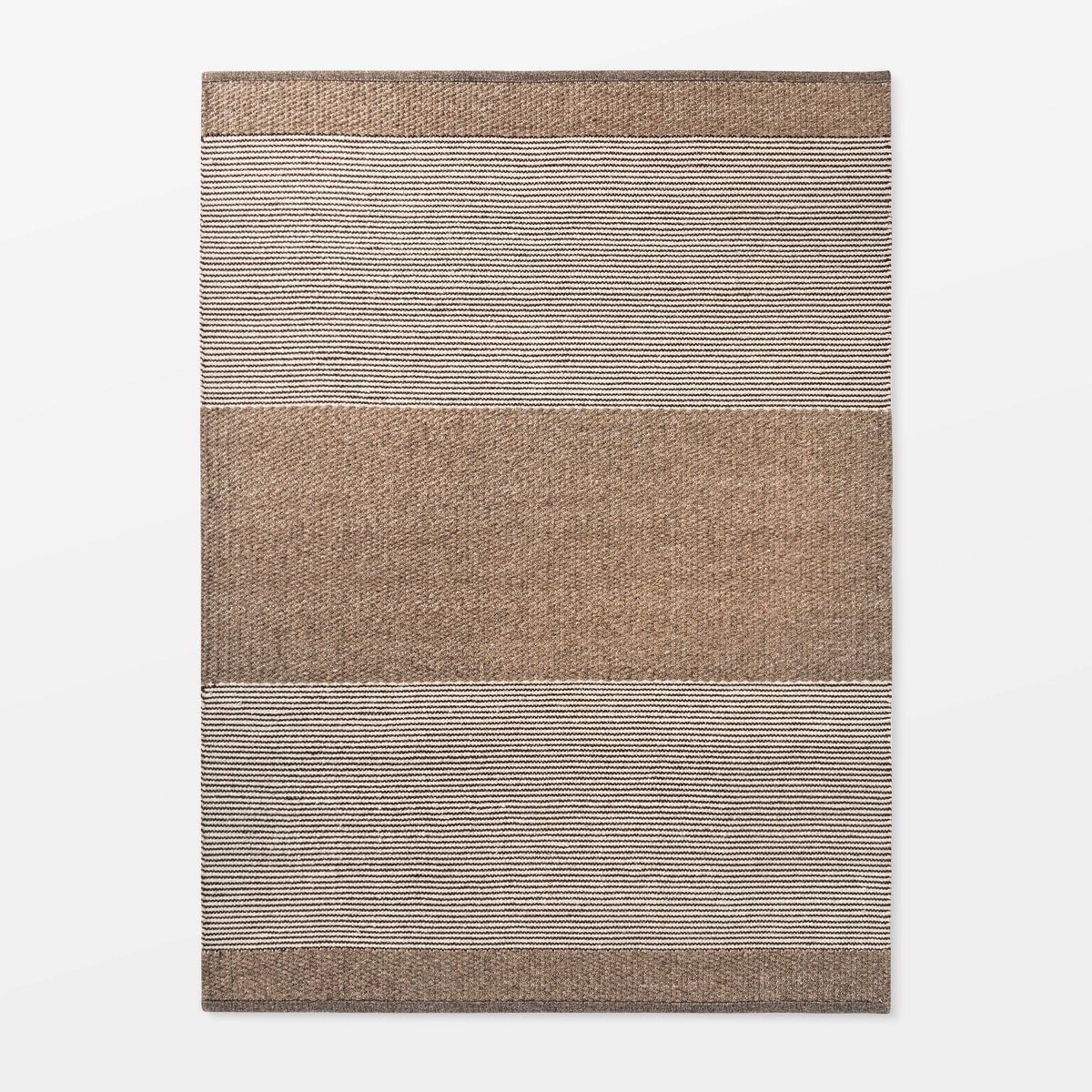 Hillside Hand Woven Wool/Cotton Area Rug Brown - Threshold™ designed with Studio McGee | Target