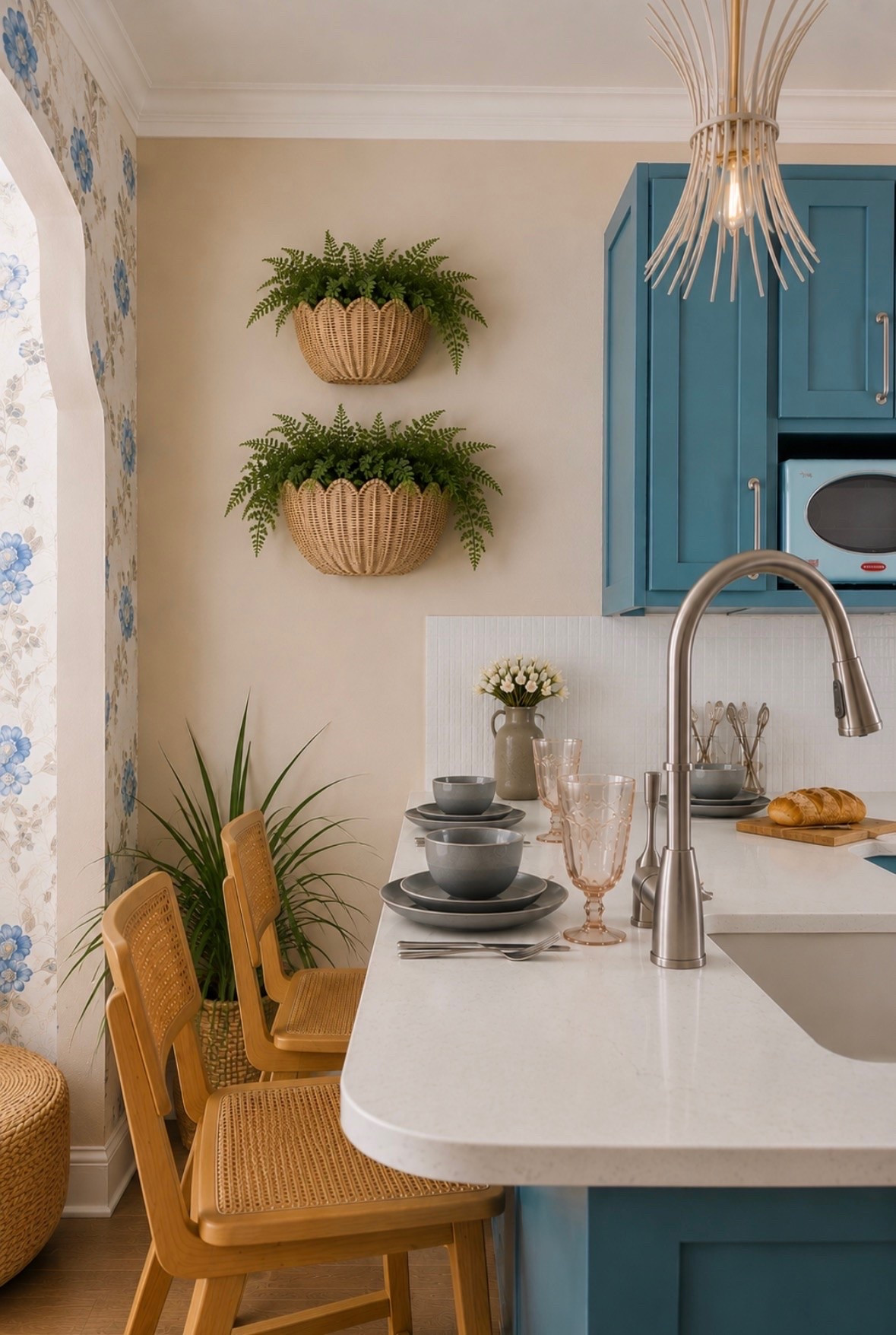 Love these wall wicker baskets in the kitchen at the Cindy villa! 

Home, home decor, beach house decor, Airbnb, short term rental, kitchen, kitchen decor

#LTKOver40 #LTKHome