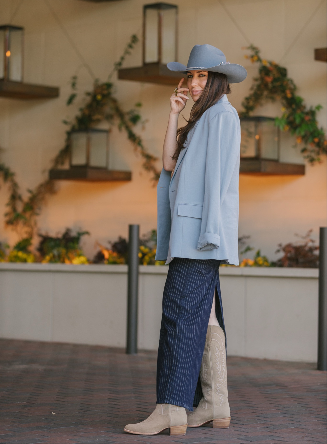 Fancy lady cowgirl vibes 