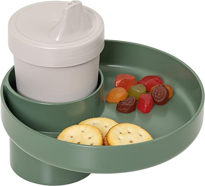 My Travel Tray Round, USA Made. Easily Convert Your existing Cup Holder to a Tray and Cup Holder ... | Amazon (US)