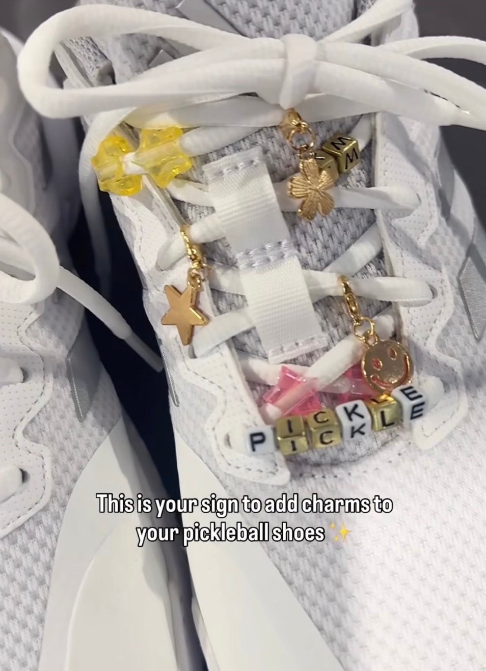 More charms for shoes and pickleball

#LTKdayinmylife #LTKfitnessgoals #LTKActive