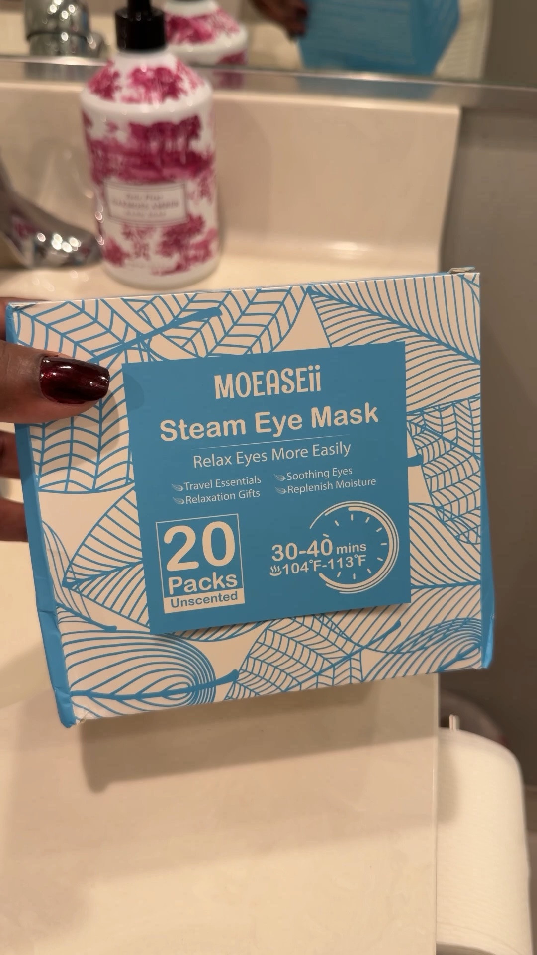 Steam Eye mask, are great for relaxing or dry eyes. They are a great addition to my self care night.

#LTKdayinmylife #LTKBeauty